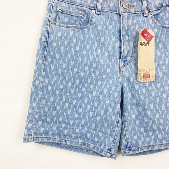 Levis Sculpt Classic High Rise Short 7" Inseam 27 - Picture 6 of 6